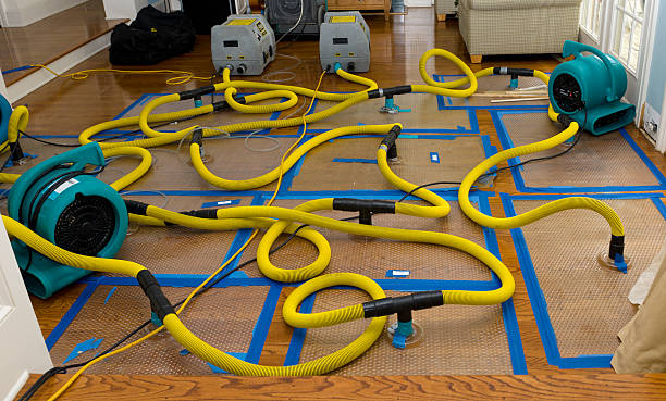 Professional Crawl Space Water Removal technician working in Hugheston, WV